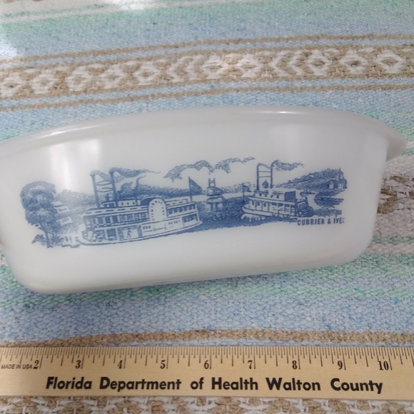 VINTAGE 1 QUART BAKE DISH GLASS BAKE - Picture 2 of 13